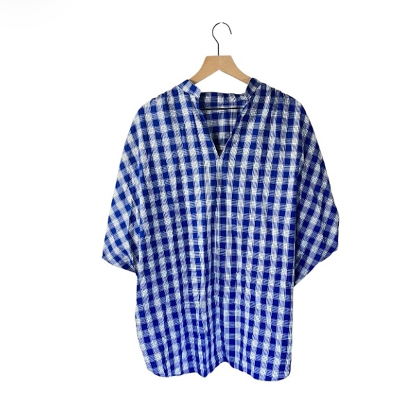Rachel Comey Blush Shirt Corte Plaid - Picture 3 of 7
